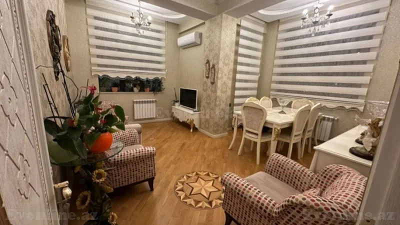 Kirayə verilir 2 otaqlı Mənzil Yeni tikili 80 m² Memar Əcəmi m. - şəkil 2