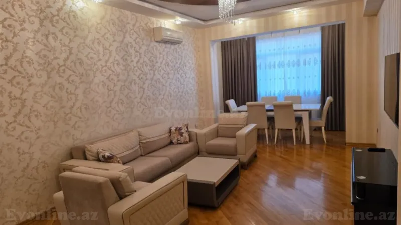 Kirayə verilir 2 otaqlı Mənzil Yeni tikili 105 m² Xətai m.