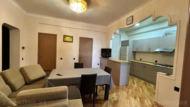 Kirayə verilir 3 otaqlı Mənzil Yeni tikili 80 m² Qara Qarayev m. - şəkil 2