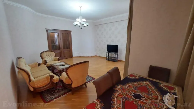 Kirayə verilir 3 otaqlı Mənzil Yeni tikili 120 m² İnşaatçılar m. - şəkil 3