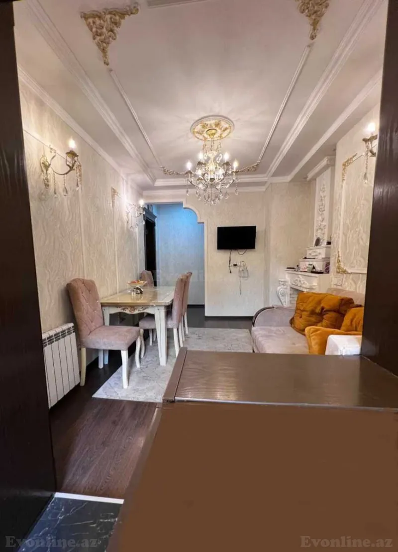 Satılır 3 otaqlı Mənzil Köhnə tikili 50 m² Memar Əcəmi m. - şəkil 2