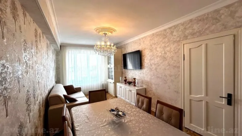 Satılır 3 otaqlı Mənzil Köhnə tikili 70 m² Nərimanov r. - şəkil 2