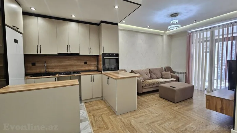 Kirayə verilir 2 otaqlı Mənzil Yeni tikili 75 m² Nizami m. - şəkil 2