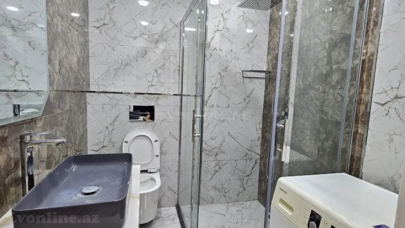 Kirayə verilir 2 otaqlı Mənzil Yeni tikili 75 m² Nizami m. - şəkil 12