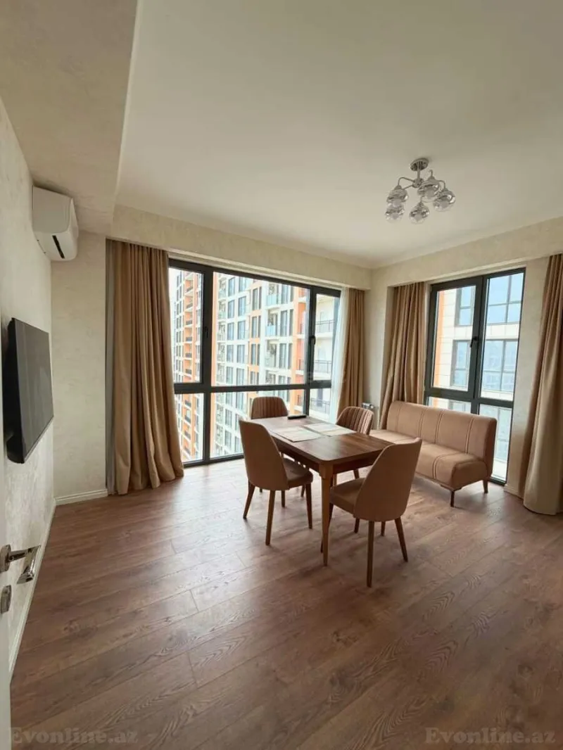 Kirayə verilir 3 otaqlı Mənzil Yeni tikili 52 m² Yasamal