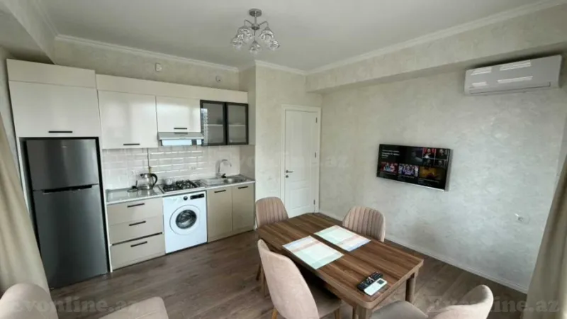 Kirayə verilir 3 otaqlı Mənzil Yeni tikili 52 m² Yasamal - şəkil 2