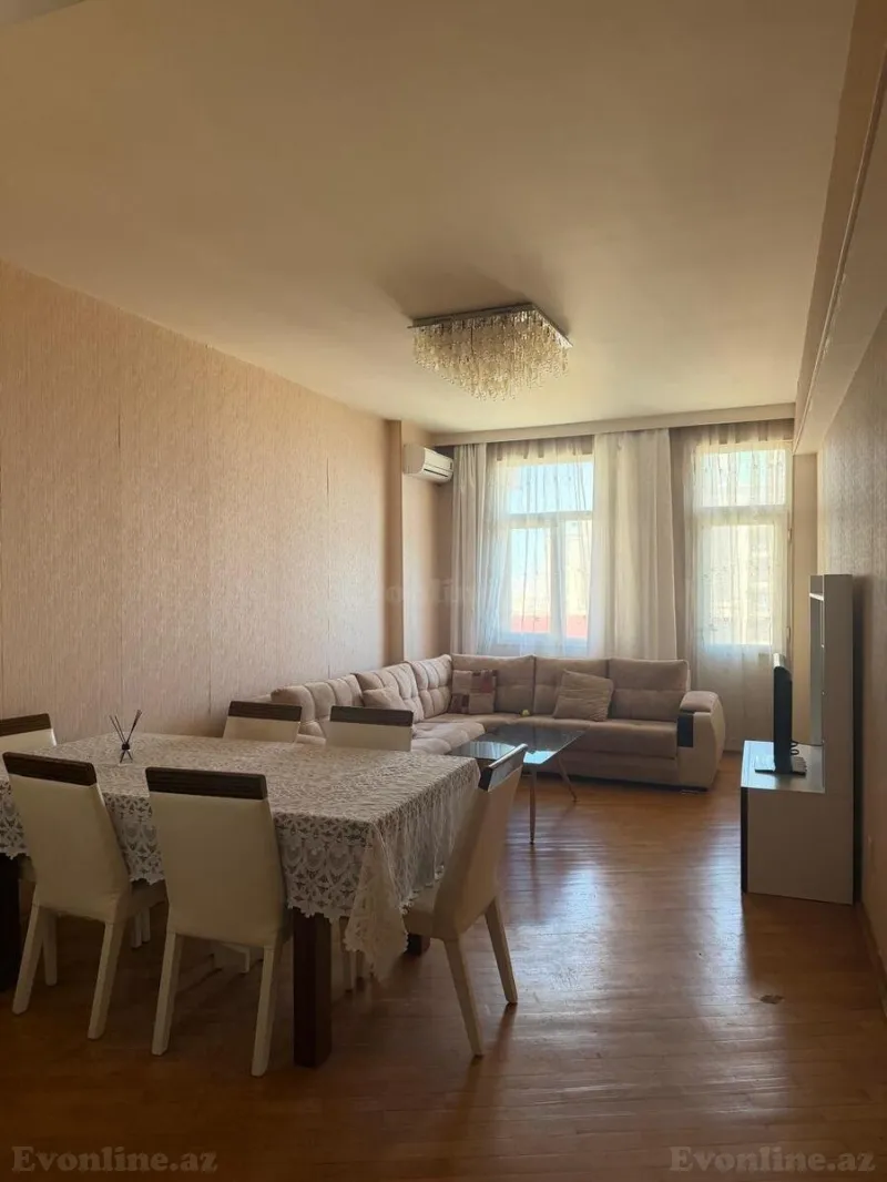 Kirayə verilir 2 otaqlı Mənzil Yeni tikili 65 m² Nizami m. - şəkil 2