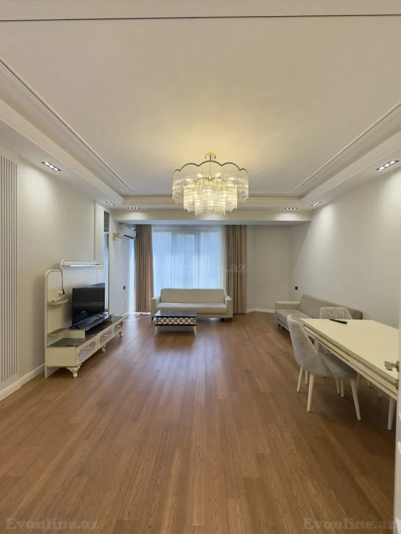 Kirayə verilir 3 otaqlı Mənzil Yeni tikili 130 m² Nəsimi r.