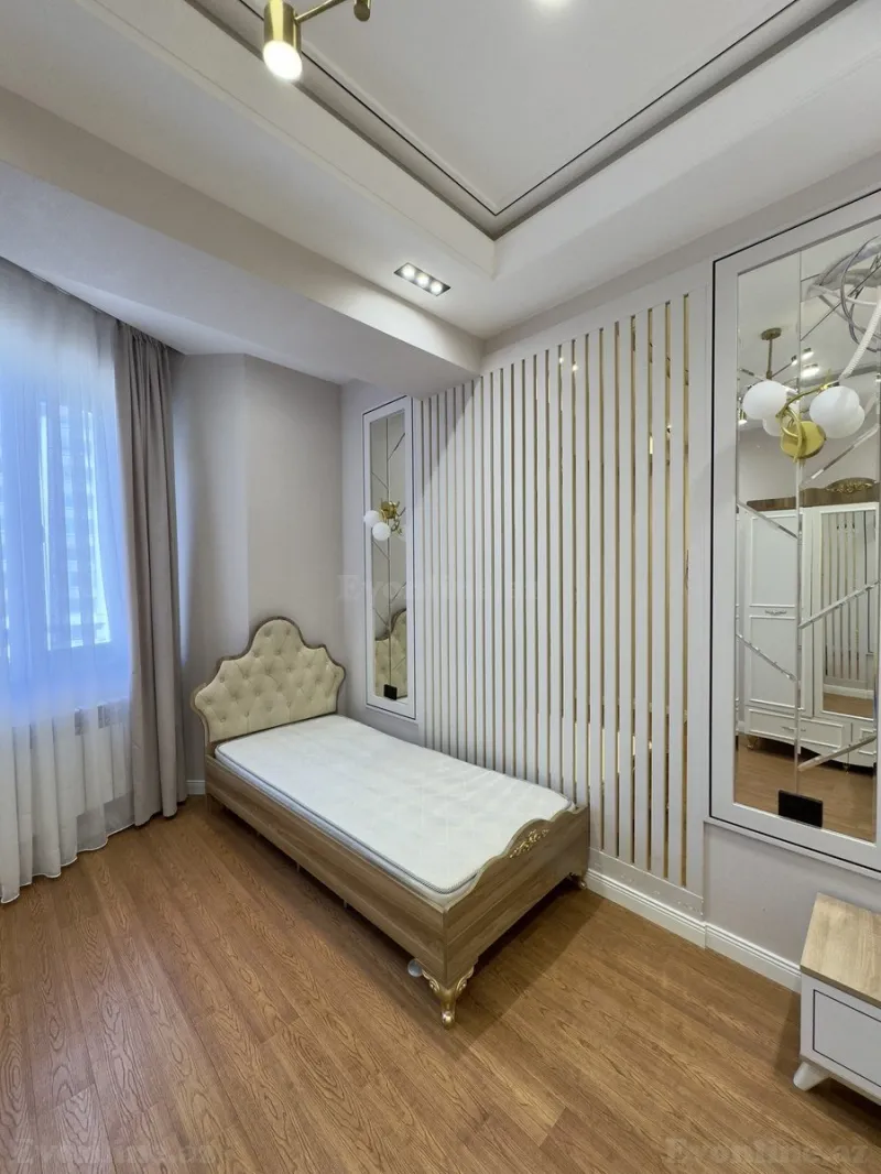 Kirayə verilir 3 otaqlı Mənzil Yeni tikili 130 m² Nəsimi r. - şəkil 10