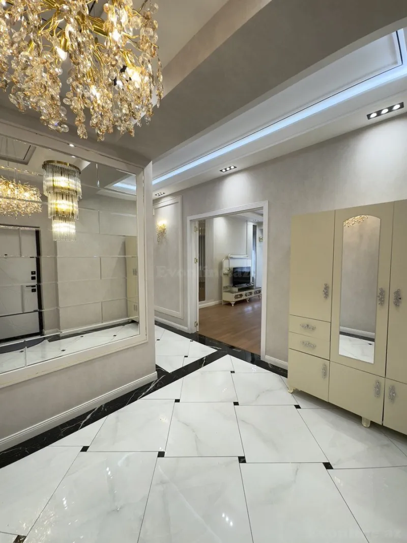 Kirayə verilir 3 otaqlı Mənzil Yeni tikili 130 m² Nəsimi r. - şəkil 14