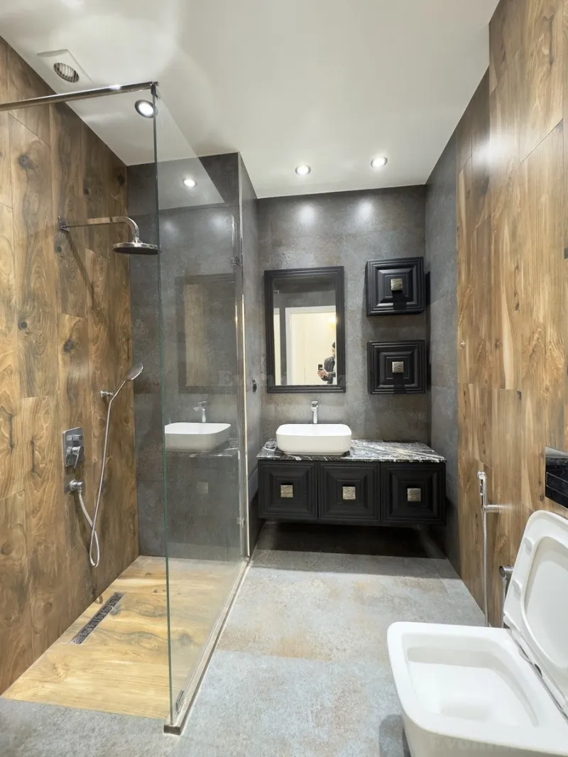 Kirayə verilir 3 otaqlı Mənzil Yeni tikili 130 m² Nəsimi r. - şəkil 17