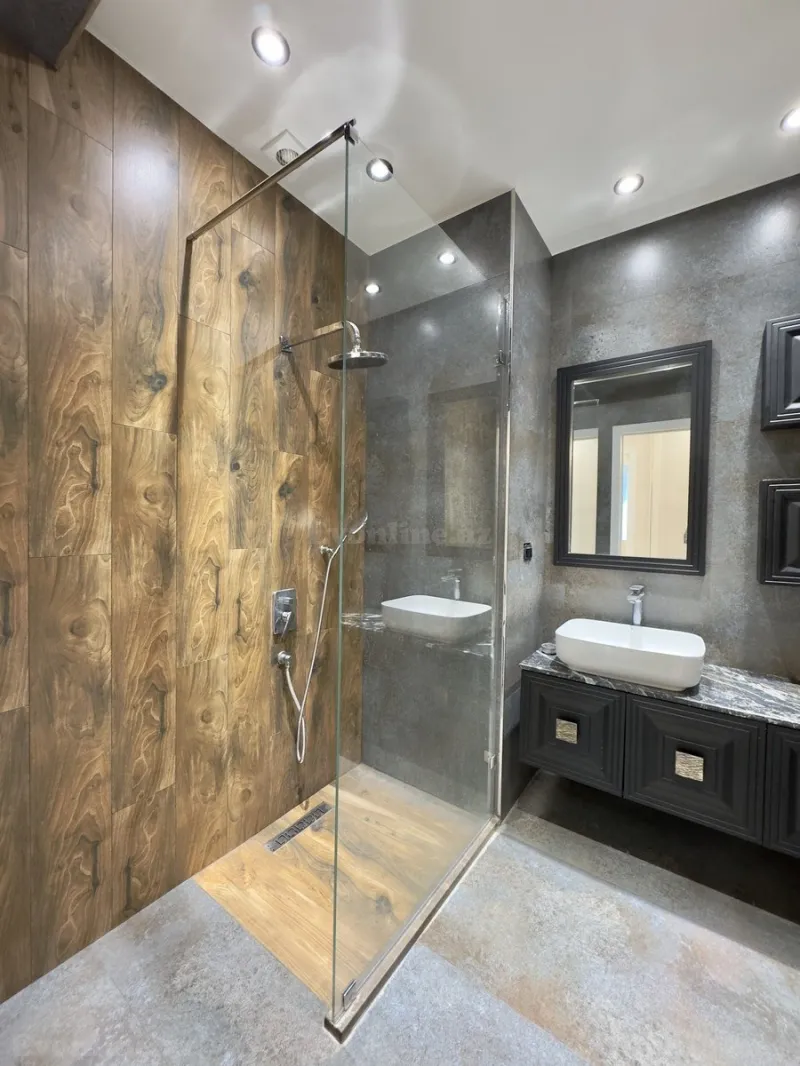 Kirayə verilir 3 otaqlı Mənzil Yeni tikili 130 m² Nəsimi r. - şəkil 19