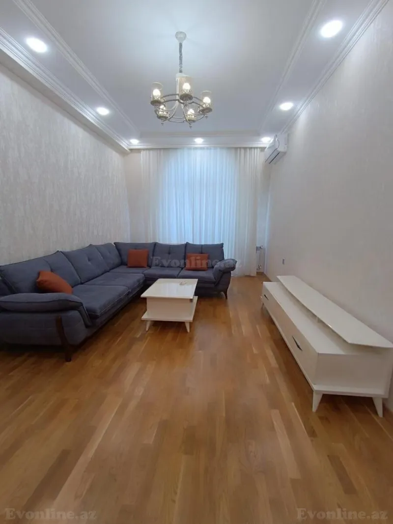 Kirayə verilir 2 otaqlı Mənzil Yeni tikili 60 m² Qara Qarayev m. - şəkil 2