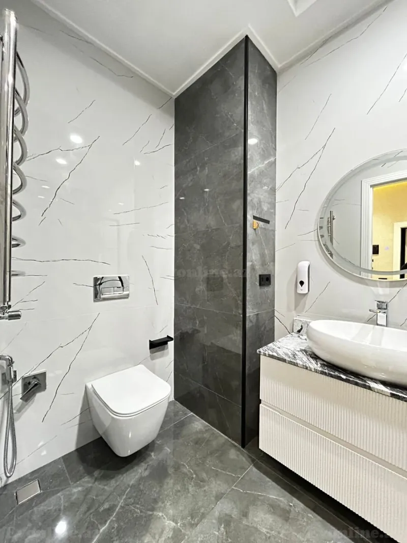 Kirayə verilir 2 otaqlı Mənzil Yeni tikili 85 m² Nizami m. - şəkil 7