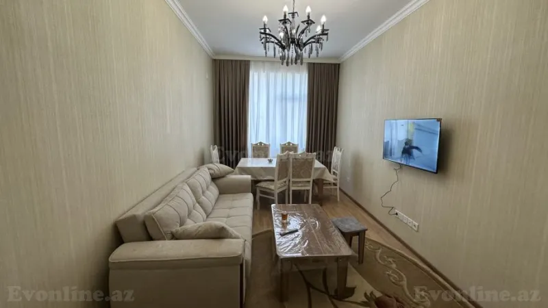 Kirayə verilir 3 otaqlı Mənzil Yeni tikili 84 m² Binəqədi