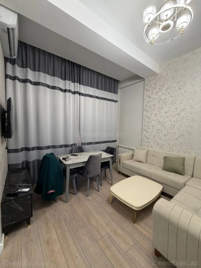 Kirayə verilir 1 otaqlı Mənzil Yeni tikili 45 m² Nəsimi r. - şəkil 4