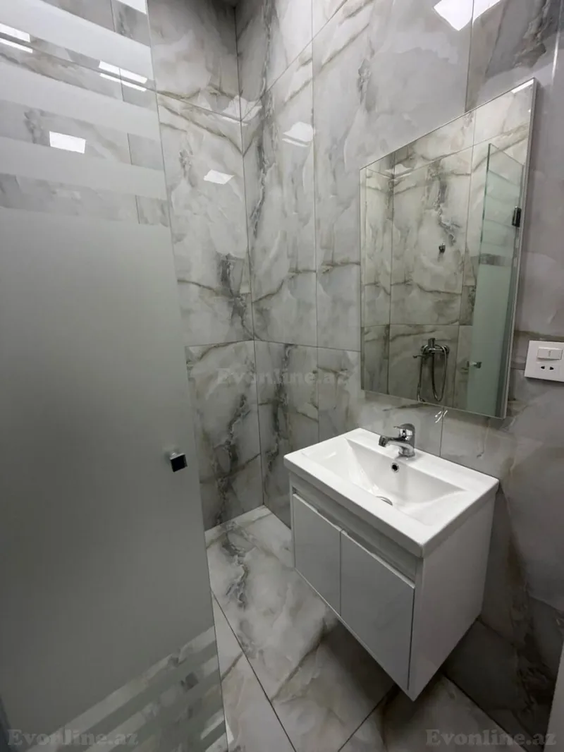 Kirayə verilir 1 otaqlı Mənzil Yeni tikili 45 m² Nəsimi r. - şəkil 5