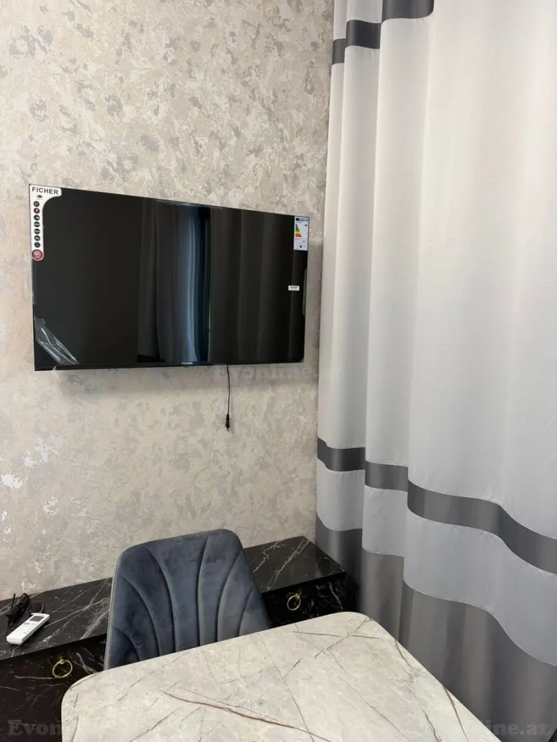 Kirayə verilir 1 otaqlı Mənzil Yeni tikili 45 m² Nəsimi r. - şəkil 6