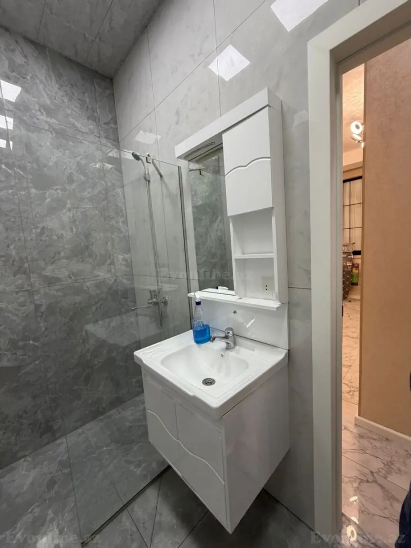 Kirayə verilir 1 otaqlı Mənzil Yeni tikili 45 m² Nəsimi r. - şəkil 10