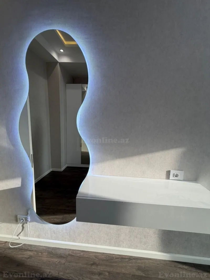 Kirayə verilir 2 otaqlı Mənzil Yeni tikili 67 m² Nəsimi r. - şəkil 12