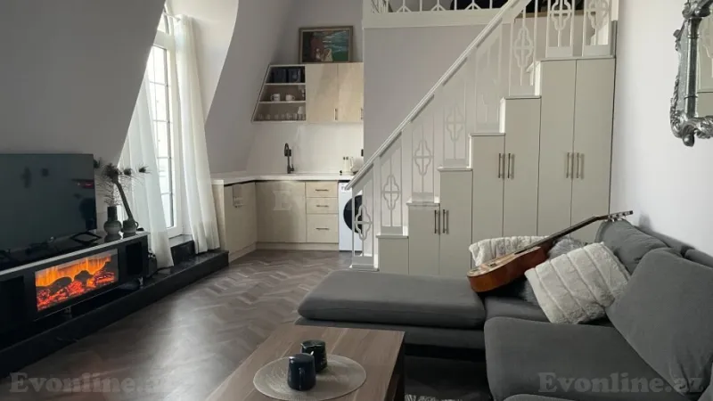 Kirayə verilir 1 otaqlı Mənzil Yeni tikili 45 m² Xətai r. - şəkil 8