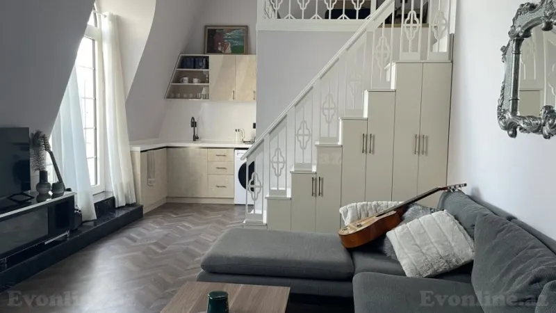 Kirayə verilir 1 otaqlı Mənzil Yeni tikili 45 m² Xətai r. - şəkil 10