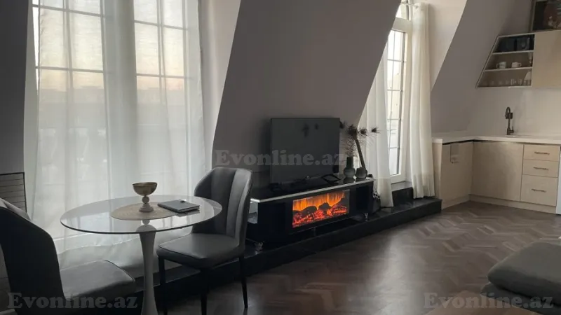 Kirayə verilir 1 otaqlı Mənzil Yeni tikili 45 m² Xətai r. - şəkil 11