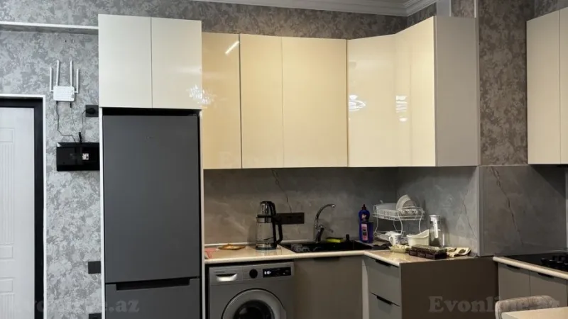 Kirayə verilir 1 otaqlı Mənzil Yeni tikili 58.6 m² Yasamal - şəkil 3