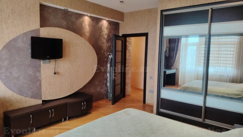 Kirayə verilir 3 otaqlı Mənzil Yeni tikili 130 m² Xətai m. - şəkil 6