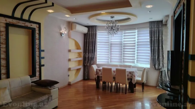 Kirayə verilir 3 otaqlı Mənzil Yeni tikili 130 m² Xətai m. - şəkil 18