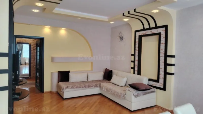 Kirayə verilir 3 otaqlı Mənzil Yeni tikili 130 m² Xətai m. - şəkil 19