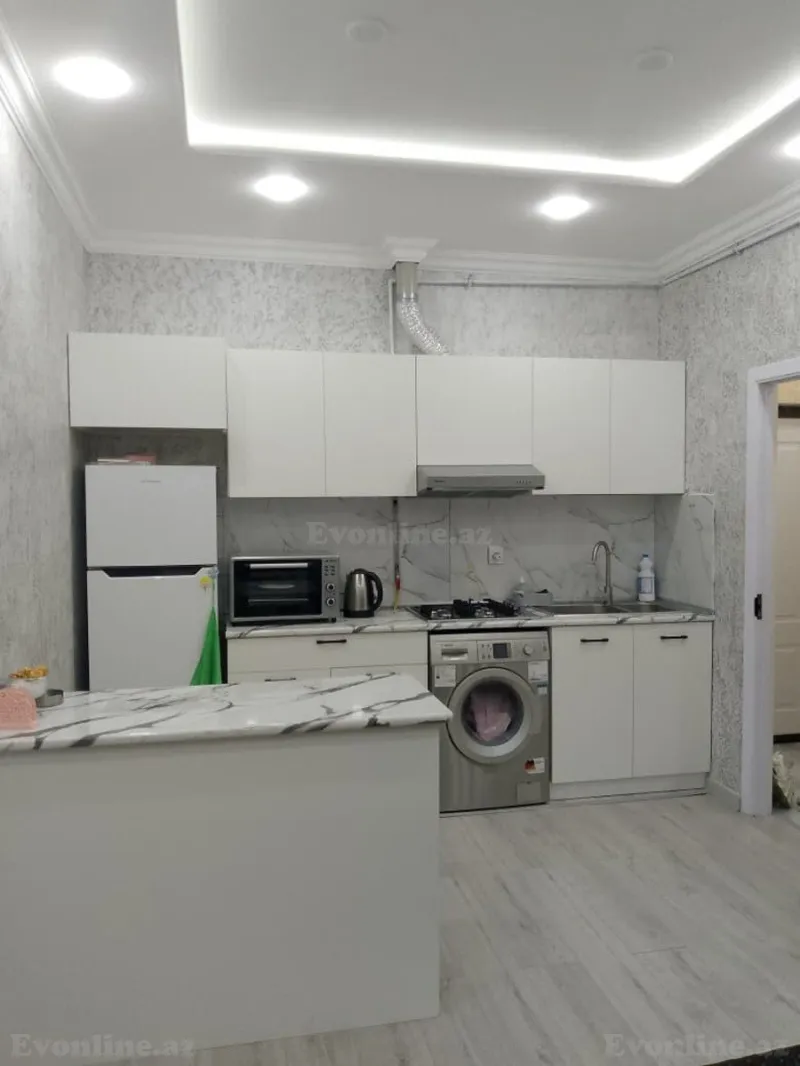 Kirayə verilir 2 otaqlı Mənzil Yeni tikili 60 m² Əhmədli - şəkil 2