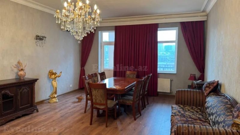 Kirayə verilir 3 otaqlı Mənzil Yeni tikili 170 m² Elmlər Akademiyası m. - şəkil 2