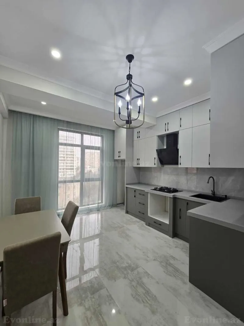 Satılır 2 otaqlı Mənzil Yeni tikili 85 m² Qara Qarayev m. - şəkil 5