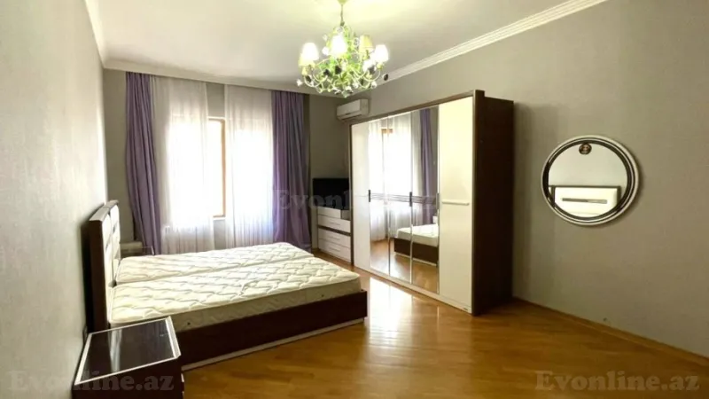 Kirayə verilir 3 otaqlı Mənzil Yeni tikili 130 m² Gənclik m. - şəkil 5