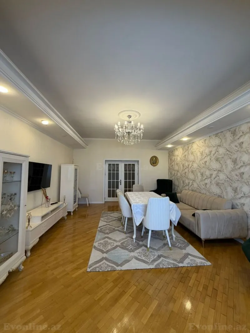 Kirayə verilir 3 otaqlı Mənzil Yeni tikili 130 m² 8-ci mikrorayon - şəkil 2