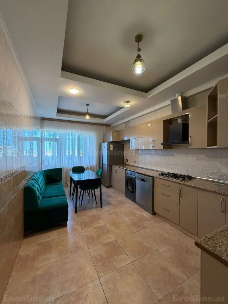 Kirayə verilir 3 otaqlı Mənzil Yeni tikili 130 m² 8-ci mikrorayon - şəkil 11