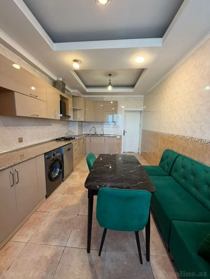 Kirayə verilir 3 otaqlı Mənzil Yeni tikili 130 m² 8-ci mikrorayon - şəkil 12