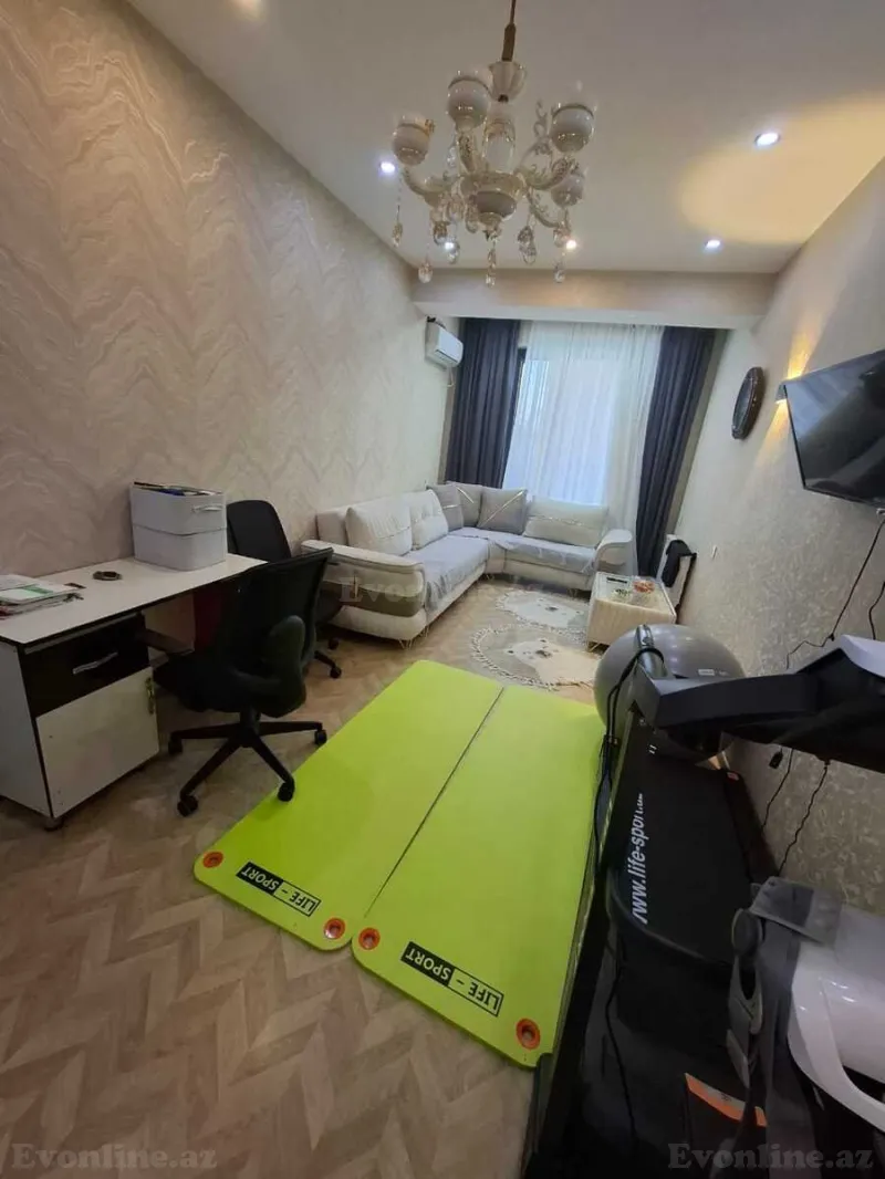 Satılır 2 otaqlı Mənzil Yeni tikili 55 m² Xətai r. - şəkil 2