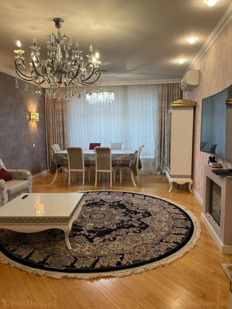 Satılır 4 otaqlı Mənzil Yeni tikili 170 m² 8 Noyabr m. - şəkil 2