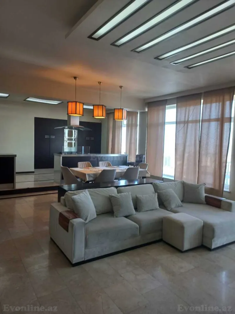 Kirayə verilir 3 otaqlı Mənzil Yeni tikili 175 m² Nizami m. - şəkil 2