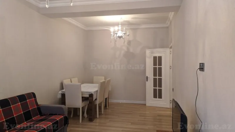 Kirayə verilir 2 otaqlı Mənzil Yeni tikili 90 m² Qara Qarayev m. - şəkil 2