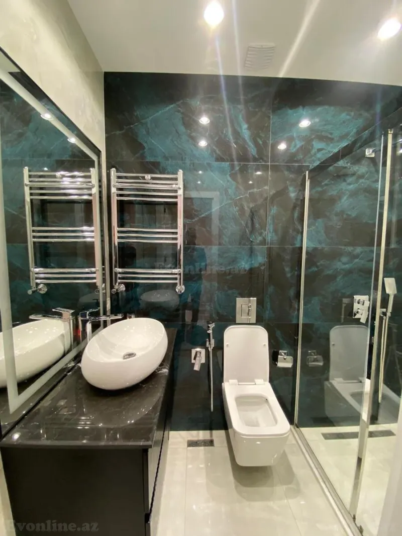 Kirayə verilir 3 otaqlı Mənzil Yeni tikili 115 m² Elmlər Akademiyası m. - şəkil 18