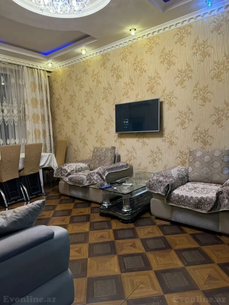 Kirayə verilir 2 otaqlı Mənzil Yeni tikili 70 m² Yasamal - şəkil 2