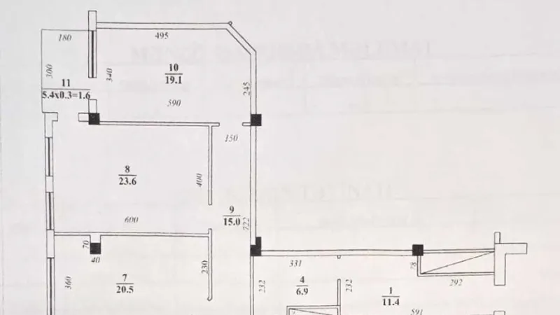 Satılır 4 otaqlı Mənzil Yeni tikili 175 m² Nəriman Nərimanov m. - şəkil 3
