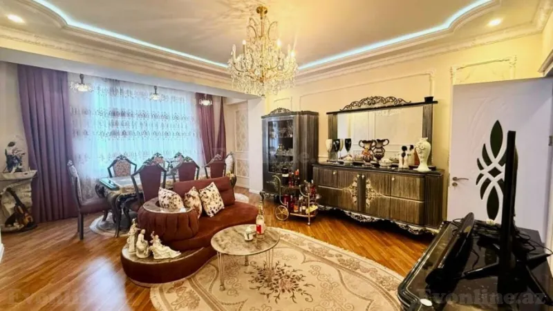 Satılır 5 otaqlı Mənzil Yeni tikili 170 m² İnşaatçılar m. - şəkil 4