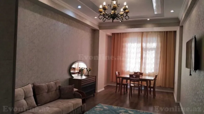 Kirayə verilir 2 otaqlı Mənzil Yeni tikili 63 m² Qara Qarayev m. - şəkil 2