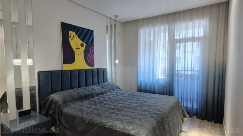 Kirayə verilir 2 otaqlı Mənzil Yeni tikili 50 m² Yasamal - şəkil 5