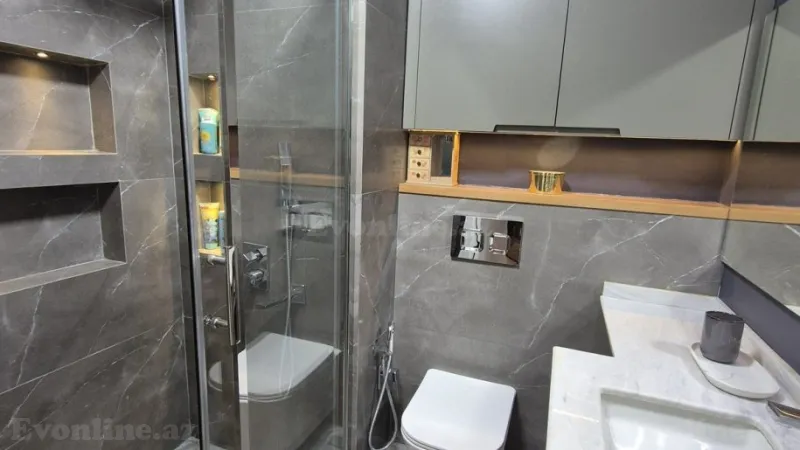 Kirayə verilir 2 otaqlı Mənzil Yeni tikili 50 m² Yasamal - şəkil 10