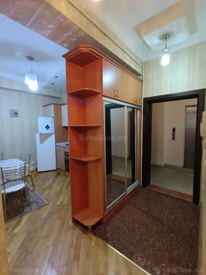 Kirayə verilir 3 otaqlı Mənzil Yeni tikili 110 m² Nərimanov r. - şəkil 2